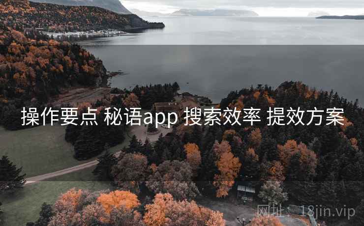 操作要点 秘语app 搜索效率 提效方案